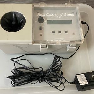 Chase Birds Super Away Troublesome 
Bird BGone Bird Sonic Repellant
Programmable